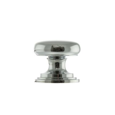 Click Here To Enlarge This Photo Of Atlantic - OEC1232PC Old English 'Lincoln' Solid Brass Victorian Cabinet Knob 32mm on Concealed Fix - Polished Chrome