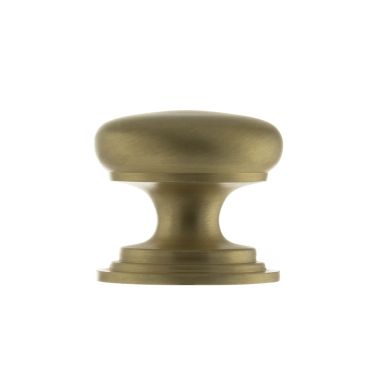 Click Here To Enlarge This Photo Of Atlantic - OEC1238SB Old English 'Lincoln' Solid Brass Victorian Cabinet Knob 38mm on Concealed Fix - Satin Brass