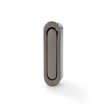 Click Here To Enlarge This Photo Of AW991DBZPVD - Alexander & Wilks Sliding Door Edge Pull (Radius) - Dark Bronze PVD