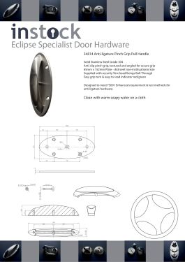 Click Here To Enlarge This Photo Of Eclipse Specialist Anti-Ligature A5 Auto Locking Door Set for Medical & Safe Rooms