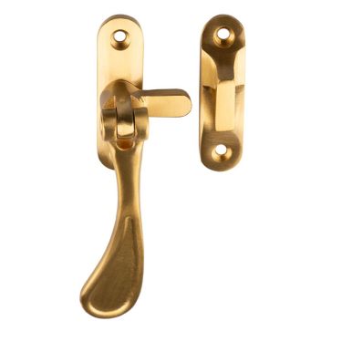 Click Here To Enlarge This Photo Of M73SB - Carlisle Brass Victorian Reversible Casement Fastener with Hook & Mortice Plate Satin Brass