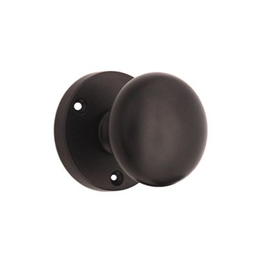 Click Here To Enlarge This Photo Of SB2114BLK - Spira Brass Victorian Mortice Door Knobs - Matt Black