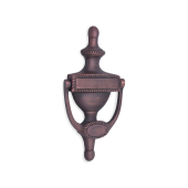 SB4105ABZ - Spira Brass Georgian Door Knocker 150mm - Aged Bronze