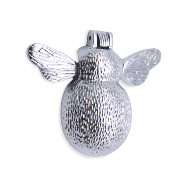 Click Here To Enlarge This Photo Of SB4111PC - Spira Brass Bumble Bee Door Knocker - Polished Chrome