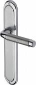 SAT2010-AP Heritage Brass Door Handle Lever Latch Saturn Long Design Apollo Finish