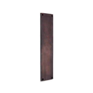 Click Here To Enlarge This Photo Of SB2214ABZ - Spira Brass Victorian Finger Plate 275mm - Aged Bronze