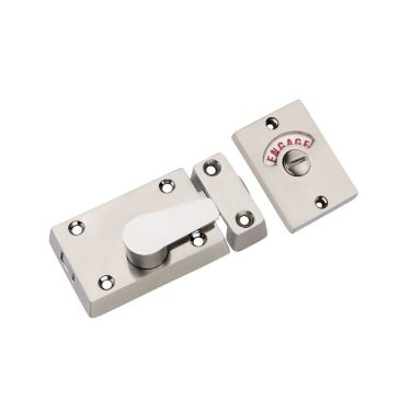 Click Here To Enlarge This Photo Of SB6183PC - Spira Brass Indicator Bathroom Bolt - Polished Chrome