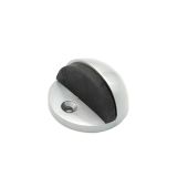 SB5110SC - Spira Brass Half Moon Door Stop - Satin Chrome