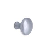 SB2330SC - Spira Brass Mushroom 32mm Cupboard Knob - Satin Chrome