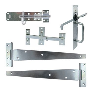 Click Here To Enlarge This Photo Of TIMCO 427998 - Side Gate Suffolk Latch Kit - Zinc Plated