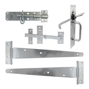 Click Here To Enlarge This Photo Of TIMCO 427635 - Side Gate Suffolk Latch Kit - Hot Dipped Galvanised