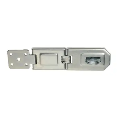 Click Here To Enlarge This Photo Of TIMCO PHS160 - Single Hinged Hasp & Staple - Zinc Plated