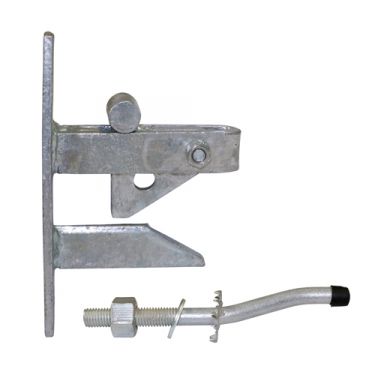 Click Here To Enlarge This Photo Of TIMCO SLCG - Galvanised Self Locking Gate Catch