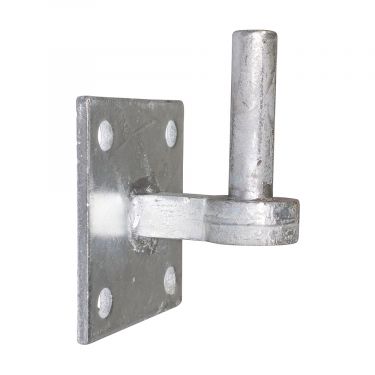 Click Here To Enlarge This Photo Of TIMCO HSP19GEA - Galvanised 19mm Hook on 100mm Square Plate