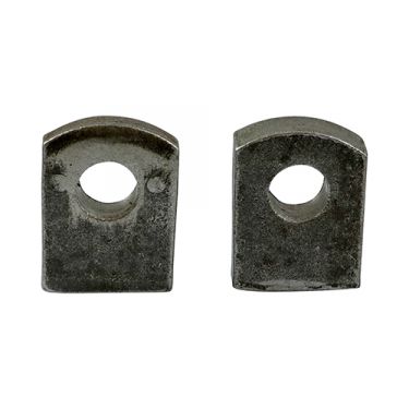 Click Here To Enlarge This Photo Of TIMCO GEW19S - Self Colour Gate Eyes to Weld; suits 19mm Pin; 63x50mm Base (2 pack)