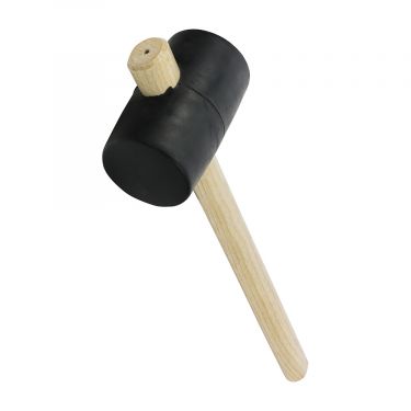 Click Here To Enlarge This Photo Of TIMCO 468267 - 16oz Black Rubber Mallet