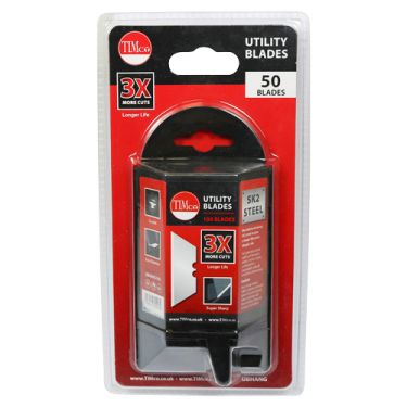 Click Here To Enlarge This Photo Of TIMCO UBHANG Utility Knife Blades (50pcs)