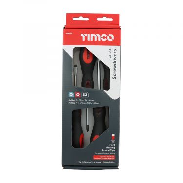 Click Here To Enlarge This Photo Of TIMCO 468129 - 4pc Premium Screwdriver Set
