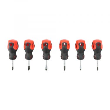 Click Here To Enlarge This Photo Of TIMCO 468133 - 6pc Premium Stubby Screwdriver Set