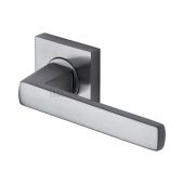 SC-4062-SC M.Marcus Sorrento Door Handle Lever Latch on Round Rose Axis Design Satin Chrome Finish