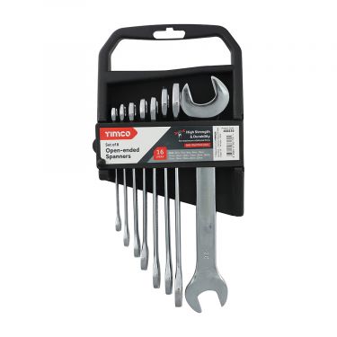 Click Here To Enlarge This Photo Of TIMCO 468236 - 8pc Open-ended Spanner Set