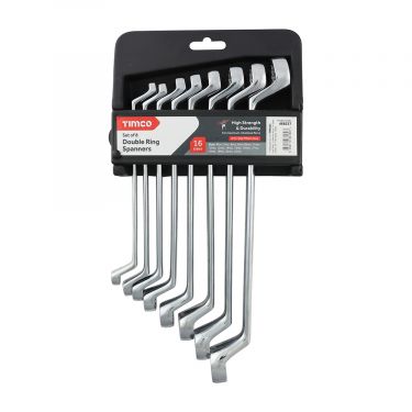 Click Here To Enlarge This Photo Of TIMCO 468237 - 8pc Double Ring Spanner Set