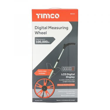 Click Here To Enlarge This Photo Of TIMCO 863321 - Digital Measuring Wheel up to 100,000m