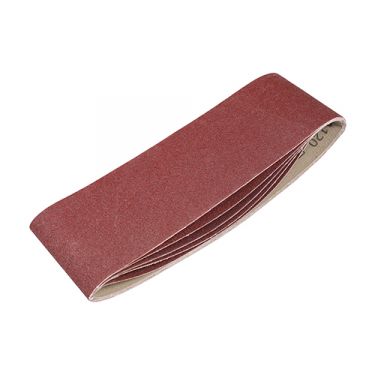 Click Here To Enlarge This Photo Of TIMCO 231645 - P120 Grit Sanding Belts 75mm x 533mm (5pcs)