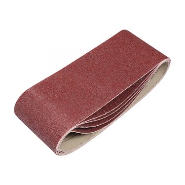 Click Here To Enlarge This Photo Of TIMCO 231987 - P80 Grit Sanding Belts 75mm x 457mm (5pcs)