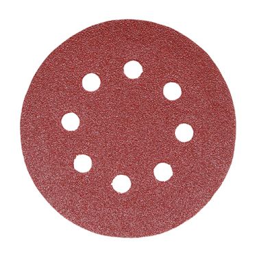 Click Here To Enlarge This Photo Of TIMCO 231084 - P60 Grit 150mm Random Orbital Sanding Discs (5pcs)
