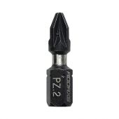TIMCO 2PZ25X6 - X6 Impact Pozi Driver Bits No.2 x 25mm (10pcs)