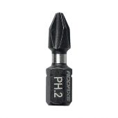 TIMCO 2PH25X6 - X6 Impact Phillips Driver Bits No.2 x 25mm  (10pcs)