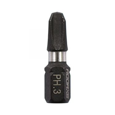 Click Here To Enlarge This Photo Of TIMCO 3PH25X6 - X6 Impact Phillips Driver Bits No.3 x 25mm  (10pcs)