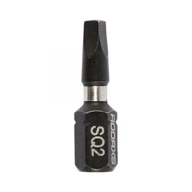 Click Here To Enlarge This Photo Of TIMCO 2SQ25X6 - X6 Impact Square Driver Bits No.2 x 25mm (10pcs)