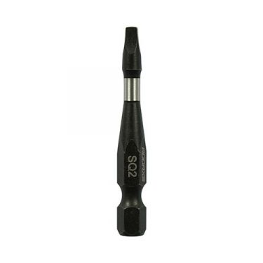 Click Here To Enlarge This Photo Of TIMCO 2SQ50X6 - X6 Impact Square Driver Bits No.2 x 50mm (10pcs)