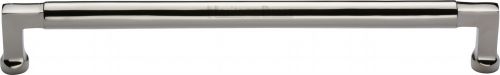 Click Here To Enlarge This Photo Of C0312 254-PNF Heritage Brass Cabinet Pull Bauhaus Design 254mm ctc Polished Nickel Finish