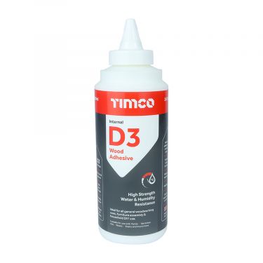 Click Here To Enlarge This Photo Of TIMCO 247458 - 500ml Internal D3 Wood Adhesive