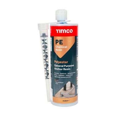 Click Here To Enlarge This Photo Of TIMCO PE410 - 410ml Polyester Chemical Resin