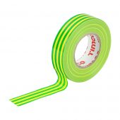 TIMCO ITGYSTRIPE - 18mm x 25m Black PVC Insulation Tape 10pcs