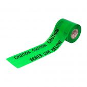 TIMCO UTSP - 150mm x 365m Green 'Sewer Pipe' Underground Tape