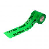 TIMCO UTTC - 150mm x 365m Green 'Telephone Cable' Underground Tape