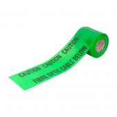 TIMCO UTFO - 150mm x 365m Green 'Fibre Optic Cable' Underground Tape