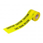 TIMCO UTGP - 150mm x 365m Yellow 'Gas Pipe' Underground Tape