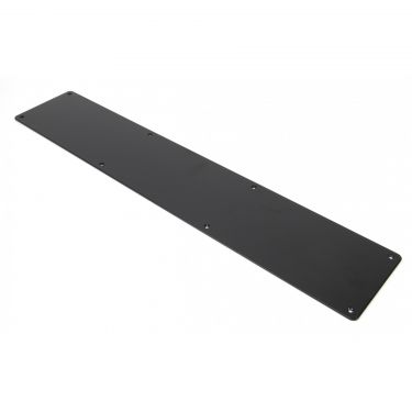 Click Here To Enlarge This Photo Of Atlantic - AKP950MB Kick Plate Pre drilled with screws 950mm x 150mm - Matt Black
