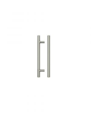 Click Here To Enlarge This Photo Of TDFPT-128-188BN - Zoo Hardware T Bar Cabinet Handle 128mm c/c (188mm Overall Length) Brushed Nickel Finish