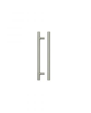 Click Here To Enlarge This Photo Of TDFPT-160-220BN - Zoo Hardware T Bar Cabinet Handle 160mm c/c (220mm Overall Length) Brushed Nickel Finish