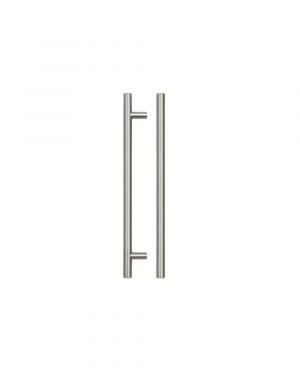 Click Here To Enlarge This Photo Of TDFPT-192-252BN - Zoo Hardware T Bar Cabinet Handle 192mm c/c (252mm Overall Length) Brushed Nickel Finish