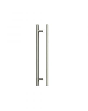 Click Here To Enlarge This Photo Of TDFPT-224-284BN - Zoo Hardware T Bar Cabinet Handle 224mm c/c (284mm Overall Length) Brushed Nickel Finish