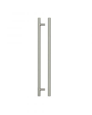 Click Here To Enlarge This Photo Of TDFPT-288-348BN - Zoo Hardware T Bar Cabinet Handle 288mm c/c (348mm Overall Length) Brushed Nickel Finish
