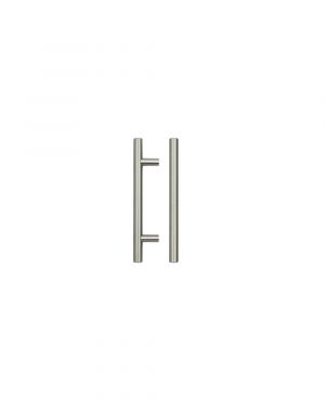 Click Here To Enlarge This Photo Of TDFPT-96-156BN - Zoo Hardware T Bar Cabinet Handle 96mm c/c (156mm Overall Length) Brushed Nickel Finish